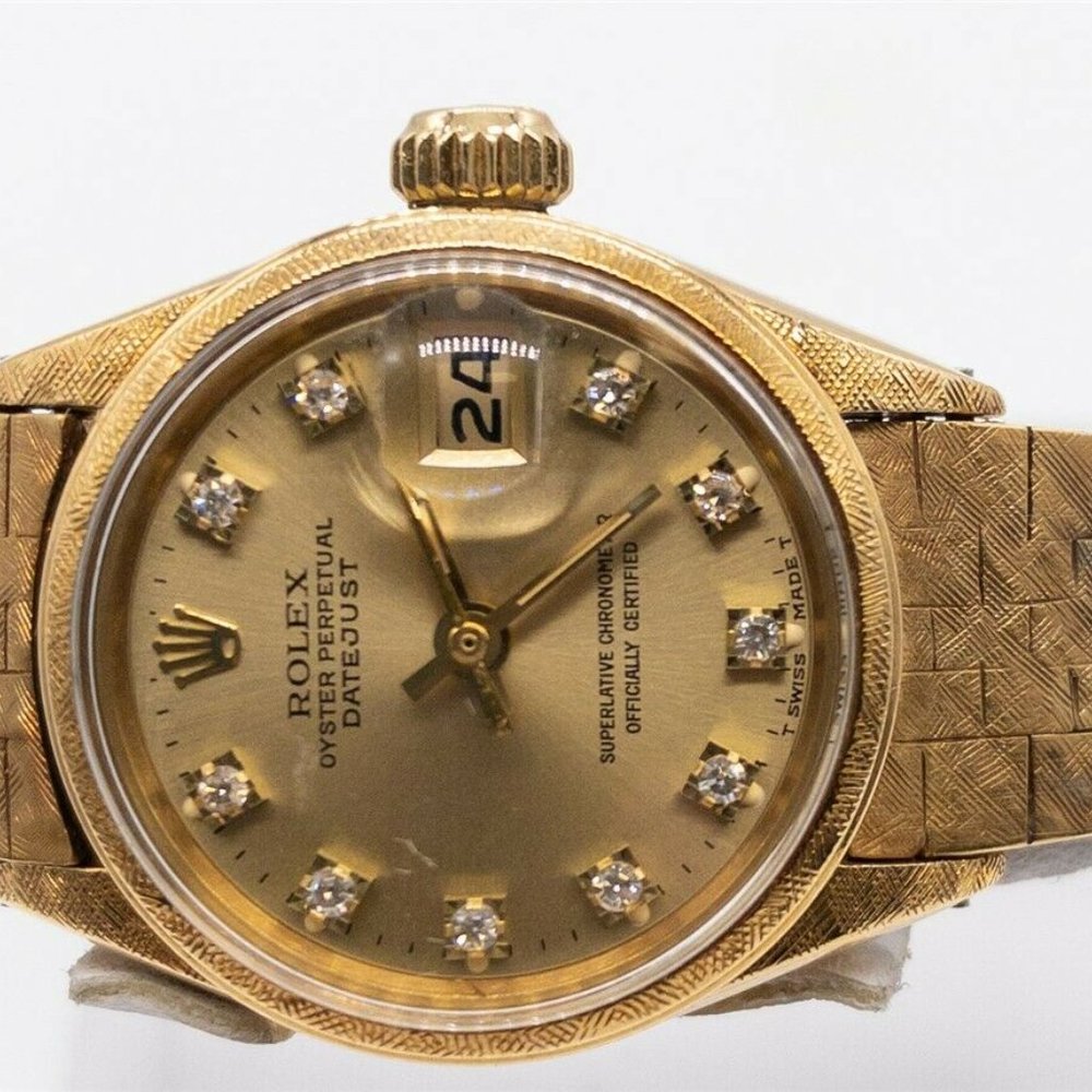 Sale! Rolex 18k President Diamond Ladies Watch! - Picture 4 of 7